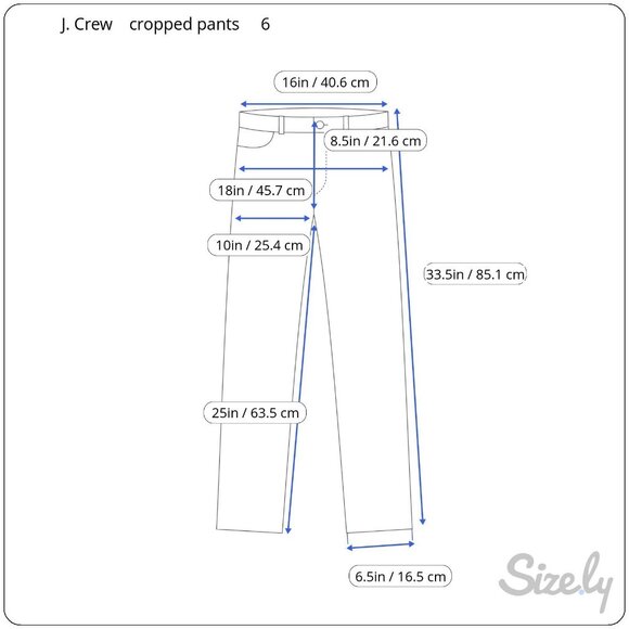 J.Crew Seersucker Pants Womens Sz 6  25" Inseam Cropped Coastal Chic Preppy - Picture 11 of 11
